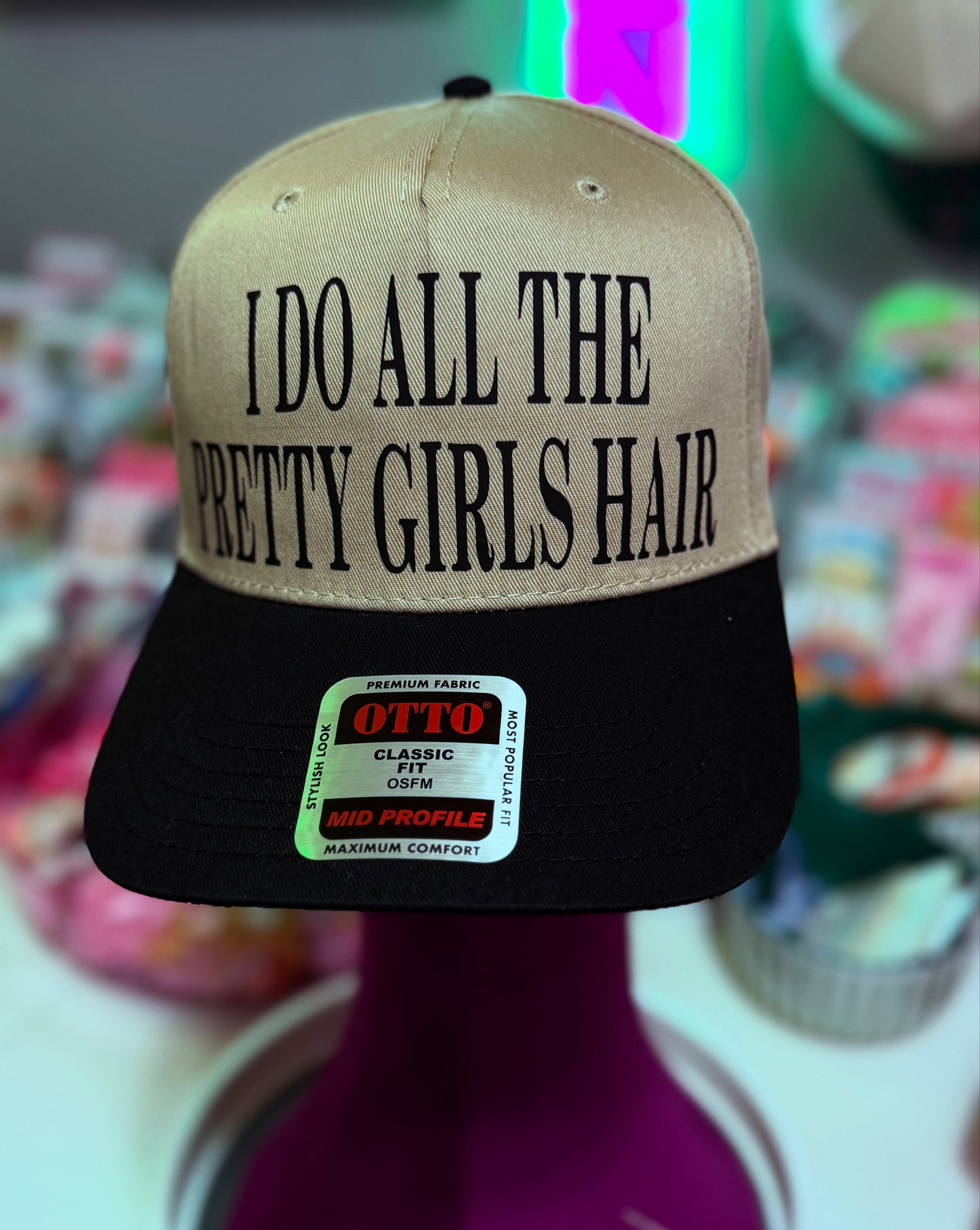 Custom hat w/your image or wording